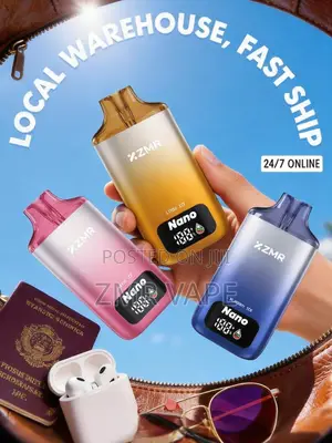 ZMR 20000 Puffs Vape With LED Screen–Fashion Accessory for Party Night
