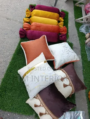 Stylish Trimmed Throw Pillows