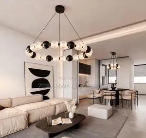 Minimalist Metal Ball Restaurant Pendant Light