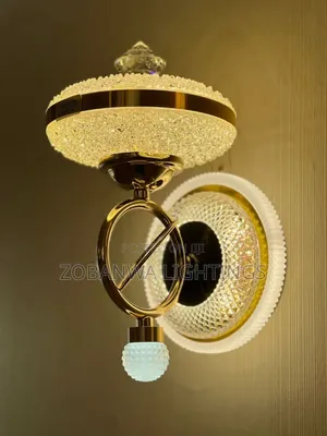 Creative Luxury Crystal Wall Lamp for Bedroom