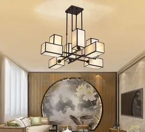 New Chinese Chandelier Living Room Simple Atmosphere