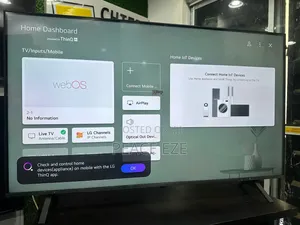 Almost New 55"LG Real Uhd Smart TV ||Thinq Ai Processor