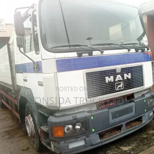 Man Tiga Truck White 1998