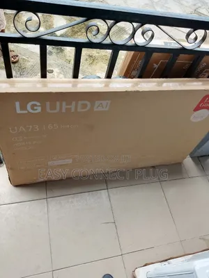 New LG 65" TV (Frameless) -UA73/65 + Bluetooth.