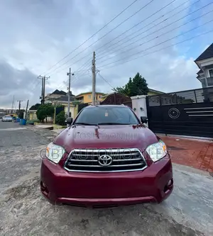 Toyota Highlander 2008 Burgundy