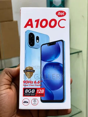 New Itel A100C 128 GB Black