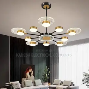 Modern Ceiling Light Fixture Creative Home Stepless Dimmable