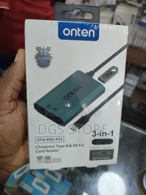 Onten Otn KSS P21 3in1 Cfexpress Type B SD 4.0 Card Reader