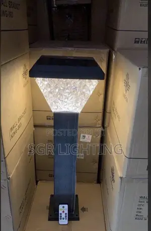 Modern Creative Shaped Outdoor Black Aluminum Ip65 Lamp Light