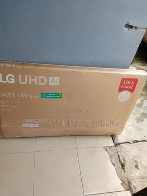 Frameless Smart LG 65" TV -UA73/65 + Wifi.