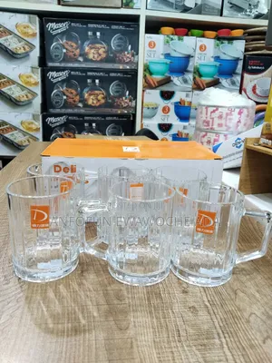 Deli Glass Mugs