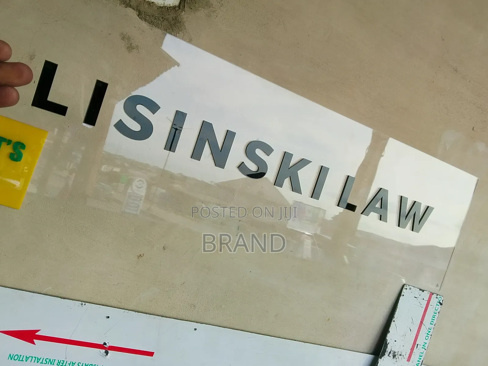 Floating Wall Signage