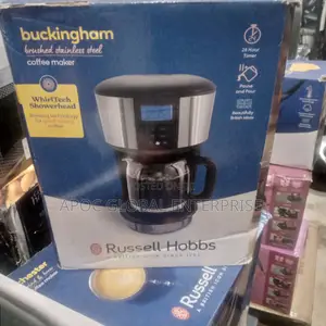 Russell Hobbs Buckingham Brushed Stainles Steel Coffee Maker