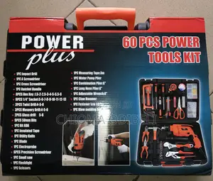 Power Plus 60PCS Power Tools Kit