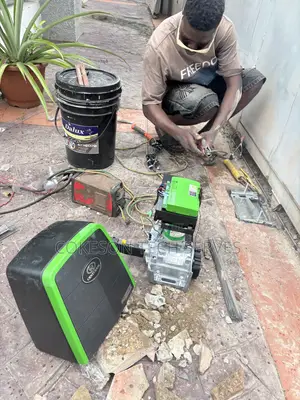 Commercial Estate Automatic Remote Control Sliding Gate Motor Setup