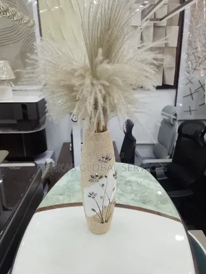 Elegant Pampas Grass Floor Vase Arrangement