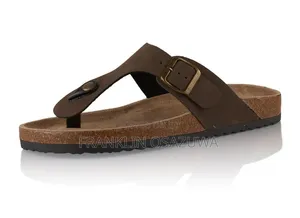 Women's Comfort Cork Footbed Toe-Post Sandals