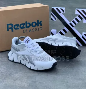 Reebok Zig Dynamic White Sneakers