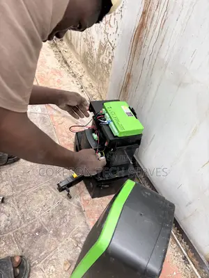 Complete Remote Control Sliding Gate Automation System Installation