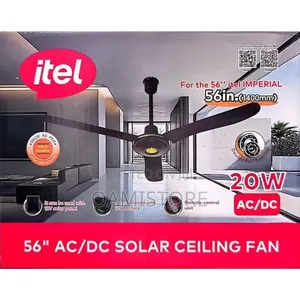 New Itel 56 Inches Solar Ceiling Fan