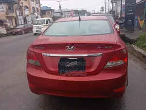 Hyundai Accent 2012 Red