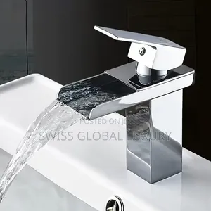 High Grade Half-Cut Waterfall Basin Mixer Tap