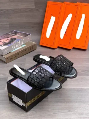 Women's Fashion Flat Woven Slide Sandals