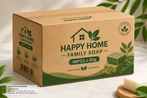 Empty Carton for Soap Packaging