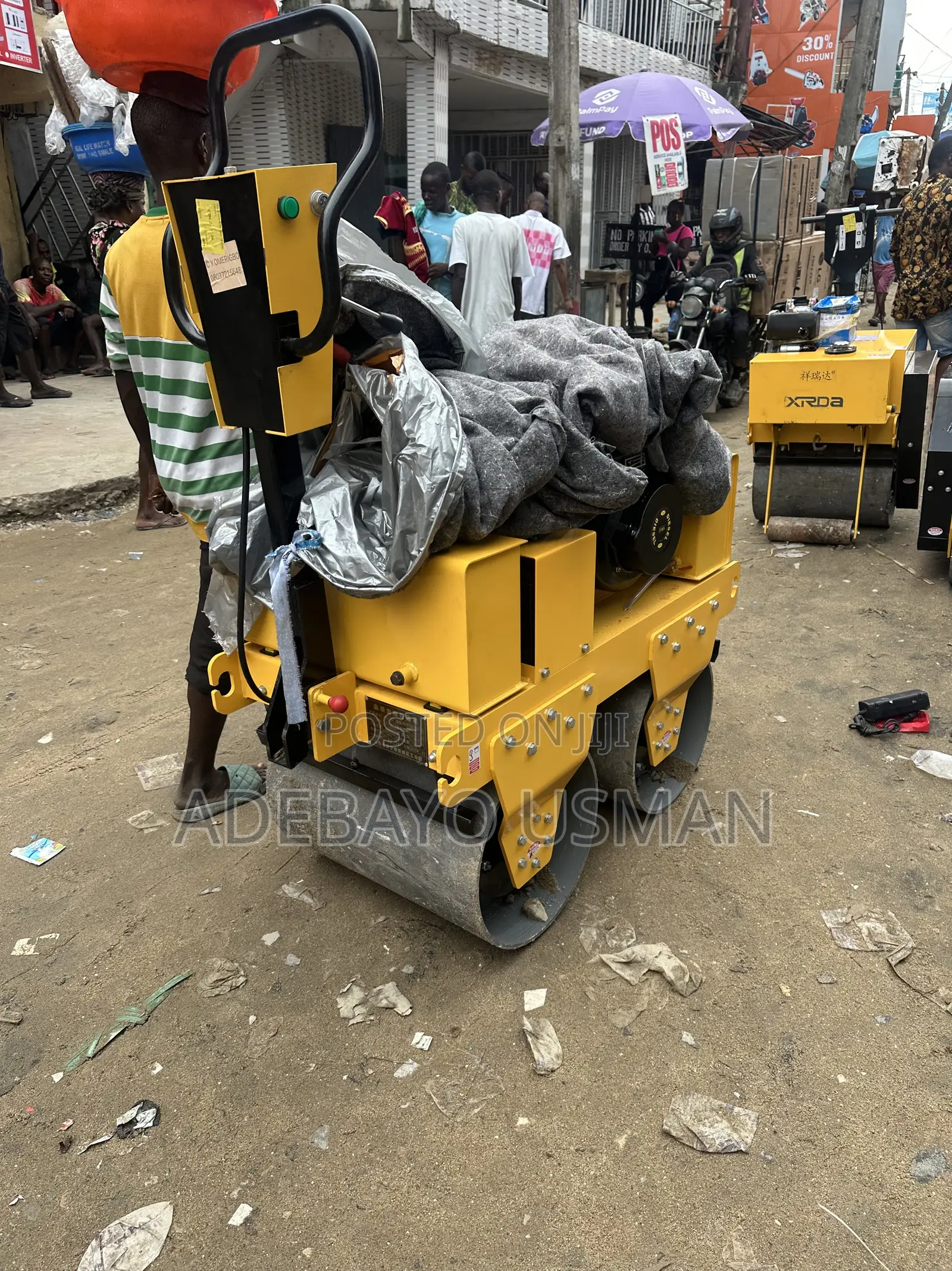 Double Drum Road Roller