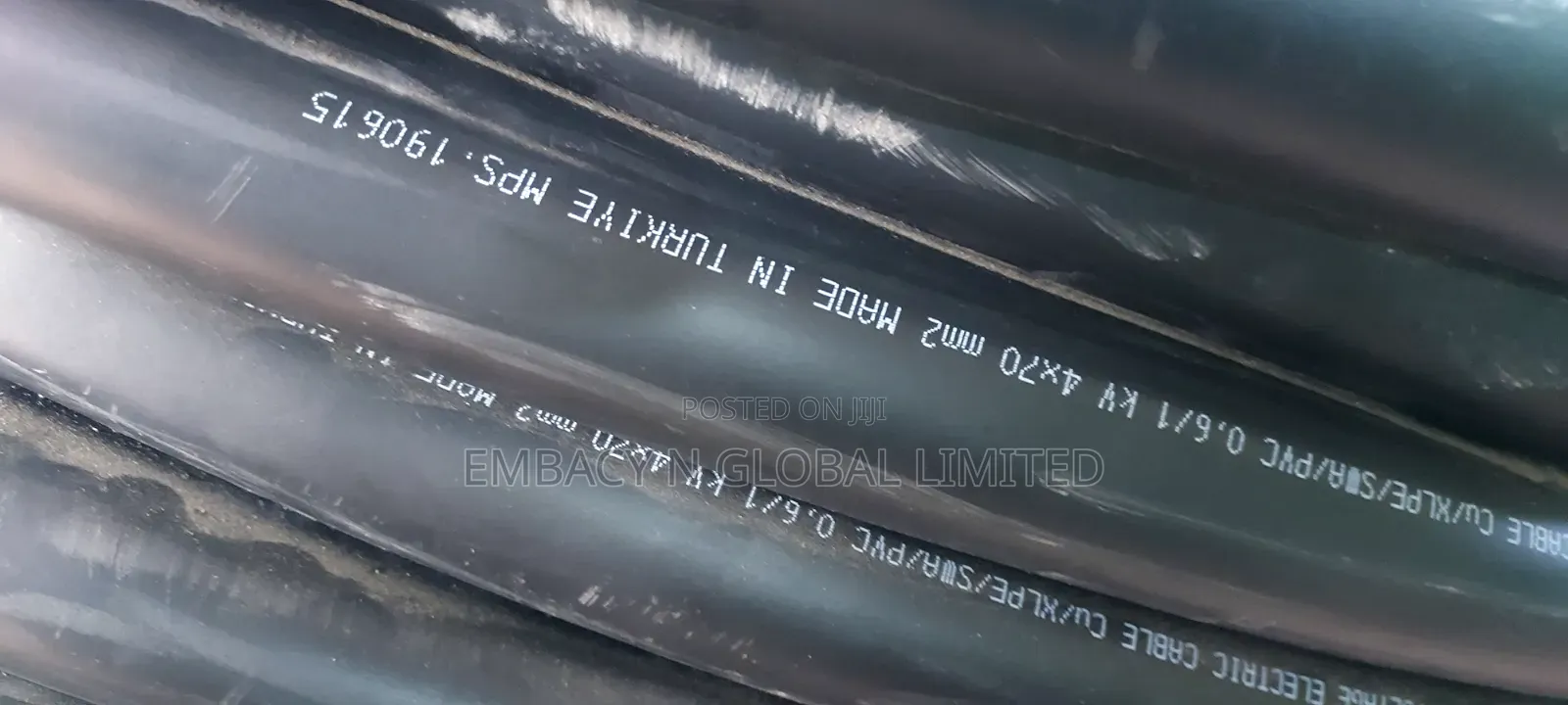 70mm 4core PVC Cable Pure Copper