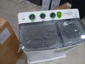 Syinix 8kg Quiet-Drive Smart Top-Load Washer