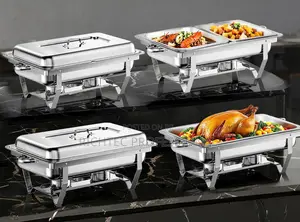 Silver Food Buffet / Chafing Dish