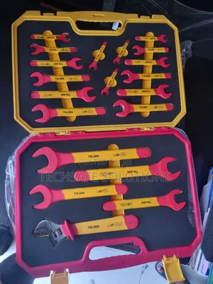 Tolsen V80421 20-Piece Insulated Flat Spanner Set