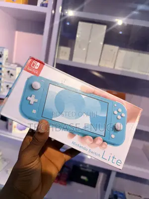 Nintendo Switch Lite (Turquoise) – 32GB | Handheld Gaming Console