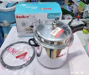 Anchor Deluxe Aluminum Pressure Cooker – Heavy Duty Fast Cooking Pot