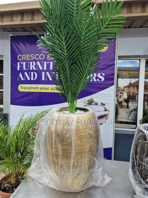 Luxury Artificial Floor Plants With Fibre Vases (Brand New)