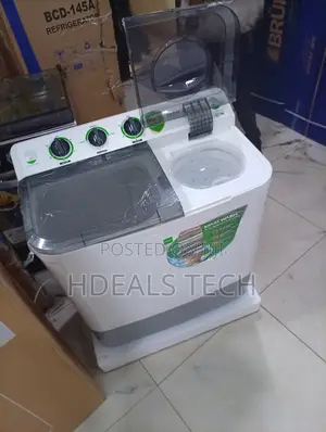 Syinix 8kg Swift Cycle Express-Wash High-RPM Spin Washer