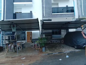 Double Vehicle Parking Shelter.