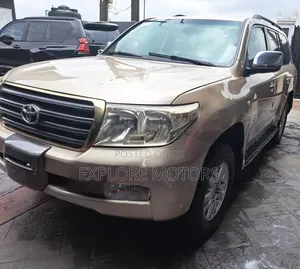 Toyota Land Cruiser 2008 Gold
