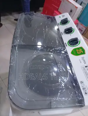 Syinix Top Load8kg Ultra-Fast 15' Express Clean Technology Washer