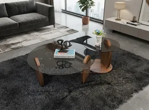 2 in 1 Glass Center Table
Available in Brown and Black