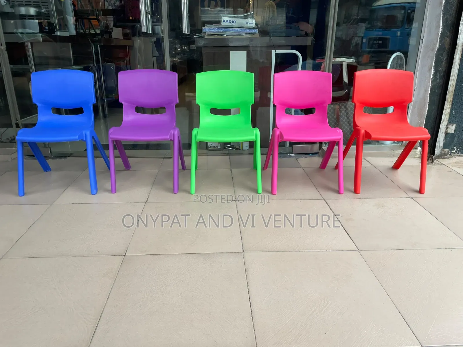 Multi Coloured Kids Reading Chair