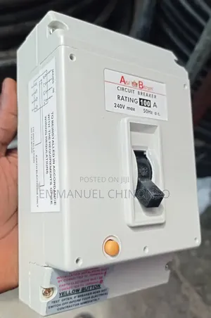 100a Elcb Circuit Breaker a B