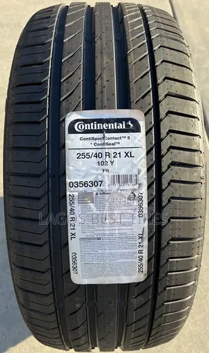Continental ContiSportContact 5 ContiSeal – 255/40r21 102Y XL