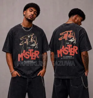 Men's Premium Oversized Vintage Washed Graphic T-Shirt –Streetwear