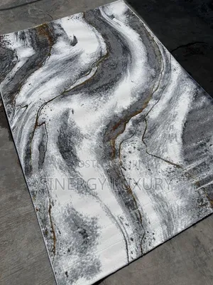 5x7fts Gray and Cream Turkish Center Rug