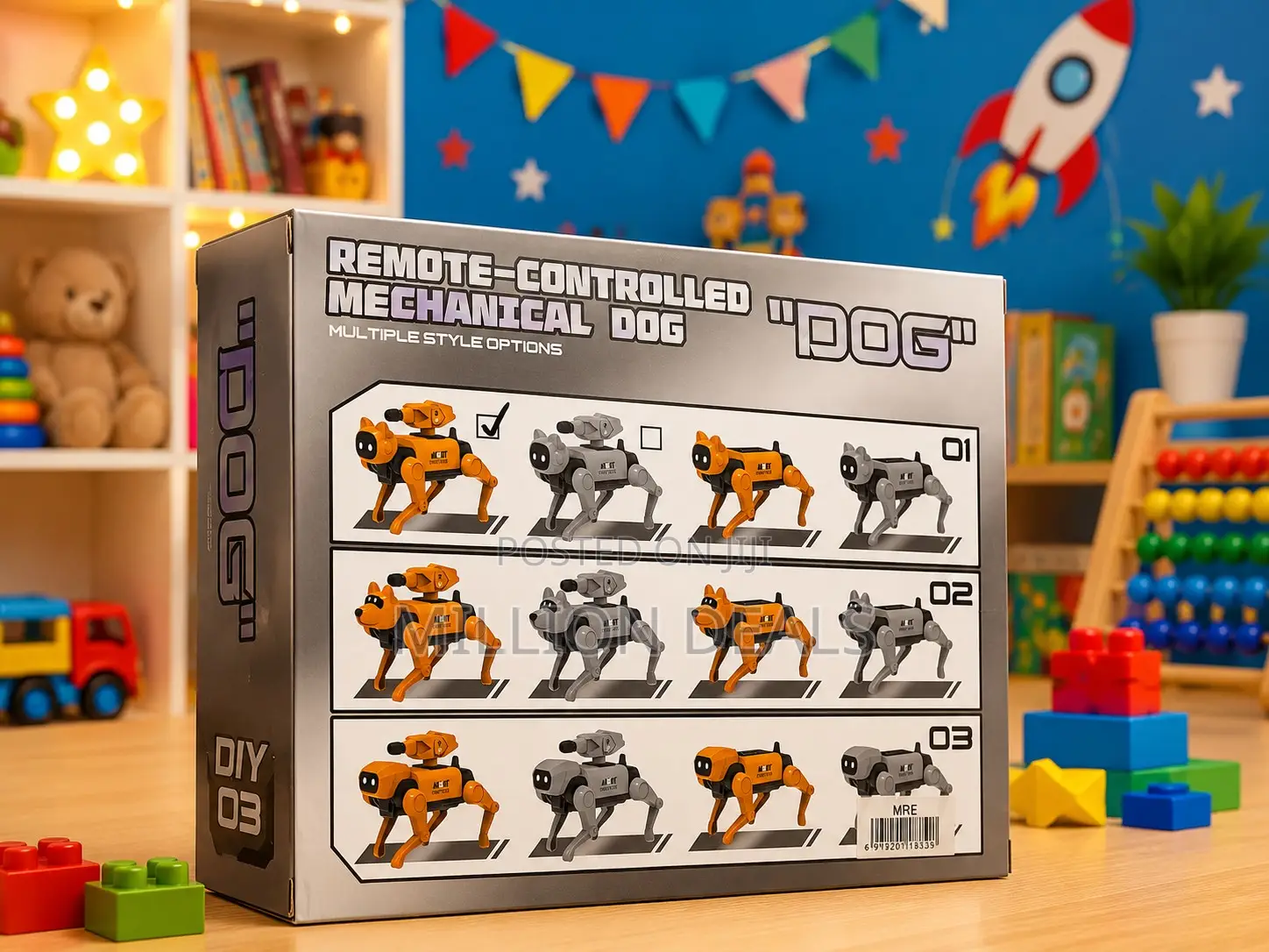 Remote Controlled Mechanical Dog Ages 3+