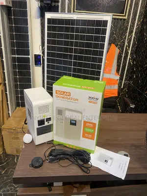 300W Portable Solar Generator With Solar Panel