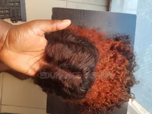 Two Tone Pixe Curls