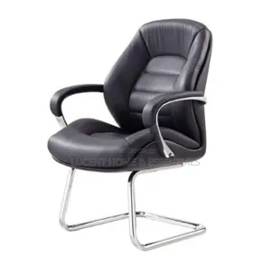 Luxury Padded Office Visitor Chair With Chrome Frame